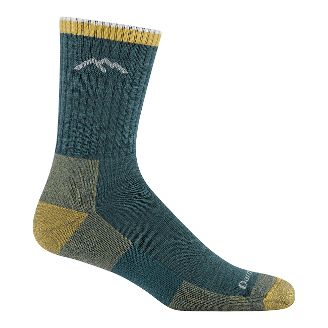 Men's Hiker Micro Crew Midweight Hiking Socks, Spruce
