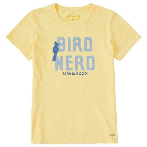 Life Is Good Women's Bird Nerd Short Sleeve Tee