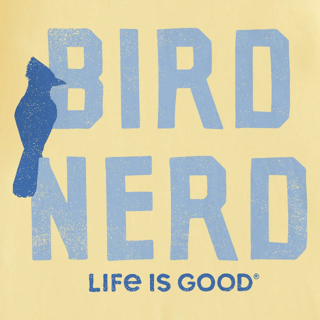 Life Is Good Women's Bird Nerd Short Sleeve Tee
