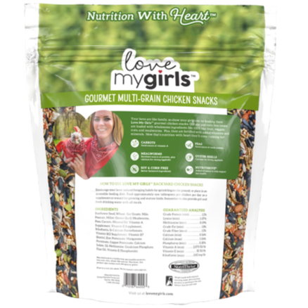 Veggies & Worms Gourmet Multi-Grain Chicken Snack, 5 Lb.