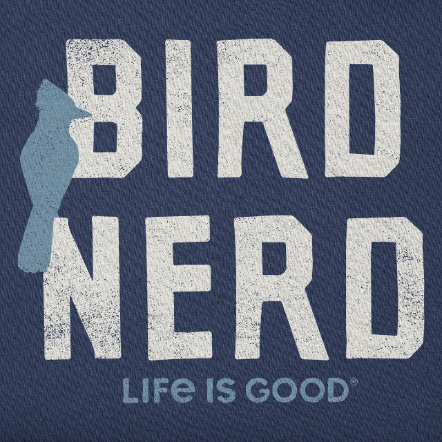 Life is Good Men's Bird Nerd Short Sleeve Tee