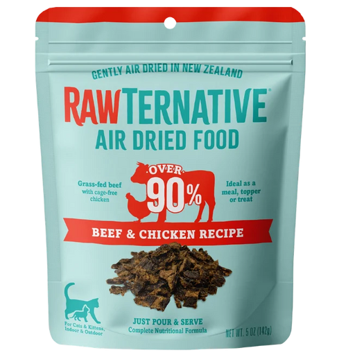 RawTernative Air-Dried Cat Food, Beef & Chicken Recipe 5 oz