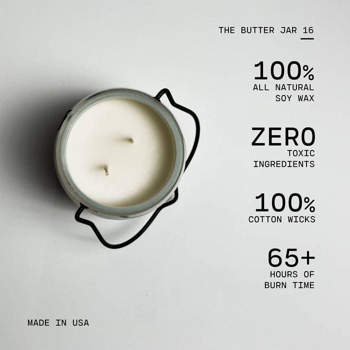 Milkhouse Creamery Collection Soy Candle: Welcome Home 16-oz. Butter Jar