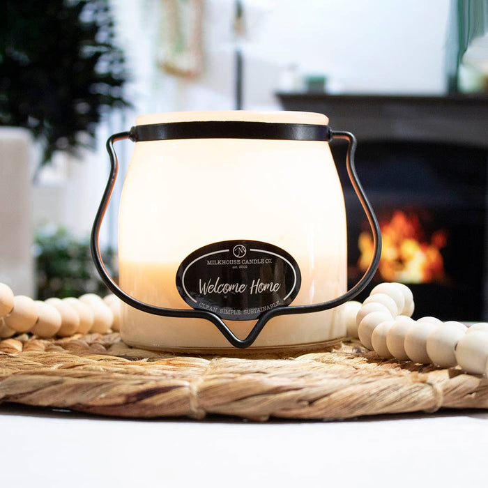 Milkhouse Creamery Collection Soy Candle: Welcome Home 16-oz. Butter Jar