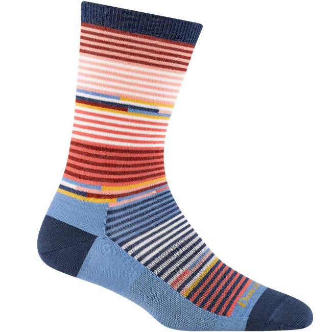 Women's Pixie Crew Lightweight Lifestyle Socks, Vapor