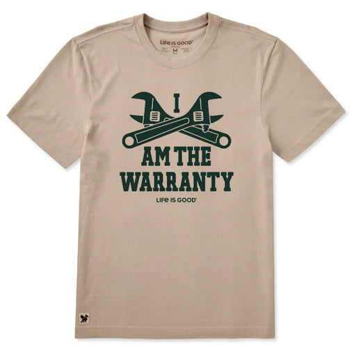 Life is Good Men's I Am The Warranty Short Sleeve Tee