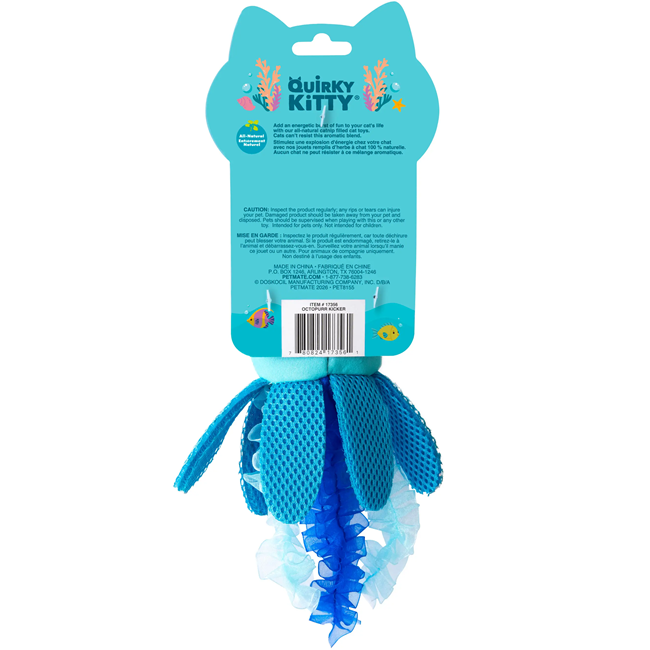 Quirky Kitty Octopurr Kicker Cat Toy