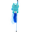 Quirky Kitty Cooling Ocean Shark Cat Teaser Wand Toy with Catnip