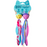 Quirky Kitty Ocean Cool Seaweed Tumblers Interactive Catnip Ball Cat Toy, Multicolor, Medium