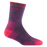 Women's Hiker Micro Crew Midweight Hiking Socks, Plum Heather