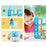 PicassoTiles 52pc Ocean Theme Magnetic Tile Building Set