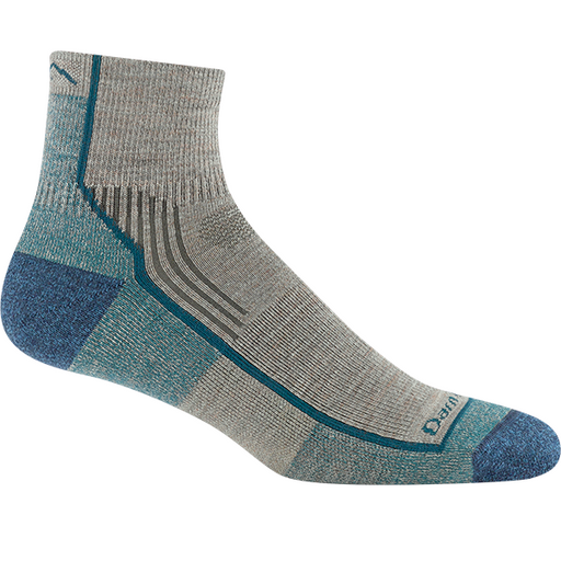 Men's Hiker Quarter Midweight Hiking Socks, Rye