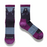 Women's Bear Town Micro Crew Lightweight Hiking Socks, Purple