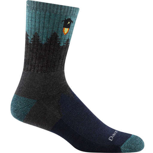 Men's Number 2 Micro Crew Midweight Hiking Socks, Gray