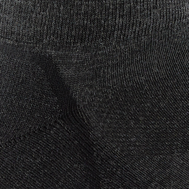 Men's Light Hiker No Show Lightweight Hiking Socks, Black