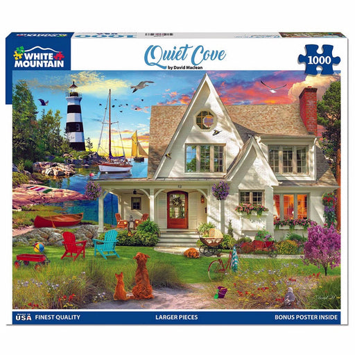 Quiet Cove Puzzle 1000 Piece White Mountain Puzzles