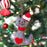 Cat Felt Wool Christmas Ornament