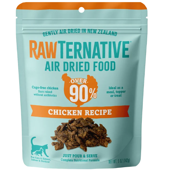 RawTernative Air-Dried Cat Food, Chicken Recipe 5 oz
