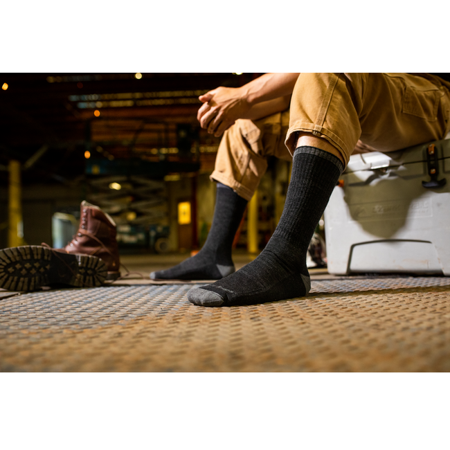 Men's John Henry Boot Midweight Work Sock, Gravel