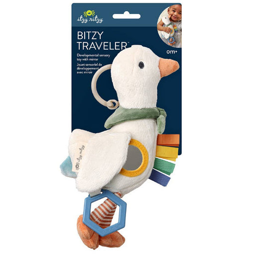 Gracie the Goose Bitzy Traveler Developmental Sensory Toy