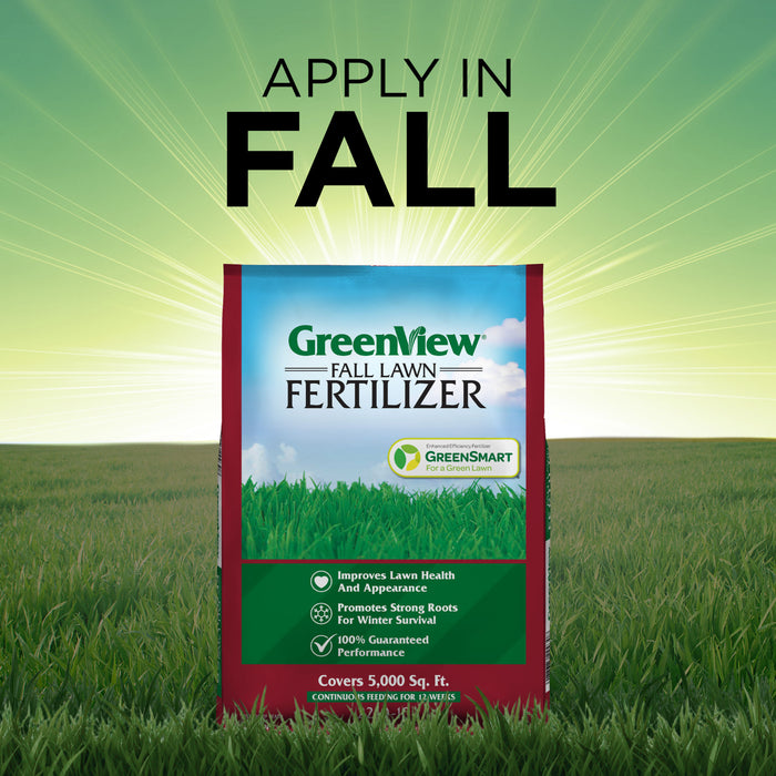 GreenView Fall Lawn Fertilizer with GreenSmart