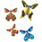 Flutter-by Wind-Up Butterfly, Assorted