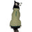 Petrageous Luna Peak Harness Parka Green/Teal Dog Coat