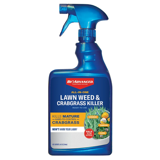 BioAdvanced All-In-One Lawn Weed & Crabgrass Killer, 24 oz RTU Spray