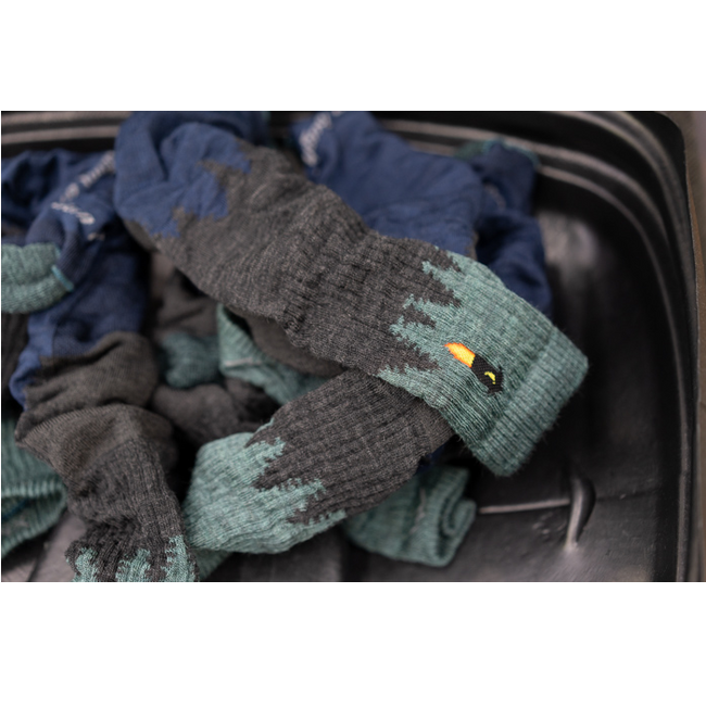 Men's Number 2 Micro Crew Midweight Hiking Socks, Gray