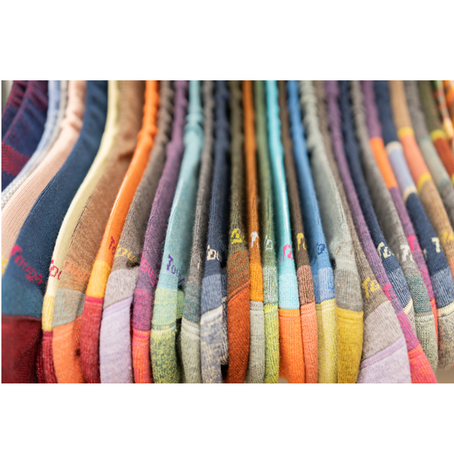 Women's Blossom Crew Lightweight Lifestyle Socks, Seafoam