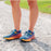 Women's Run No Show Tab Cushioned Ultra-Lightweight Running Socks, Blackberry