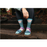 Women's Bear Town Micro Crew Lightweight Hiking Socks, Quartz