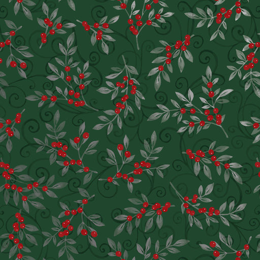 Holiday Floral Jumbo Holiday Gift Wrap Roll 10' x 30"