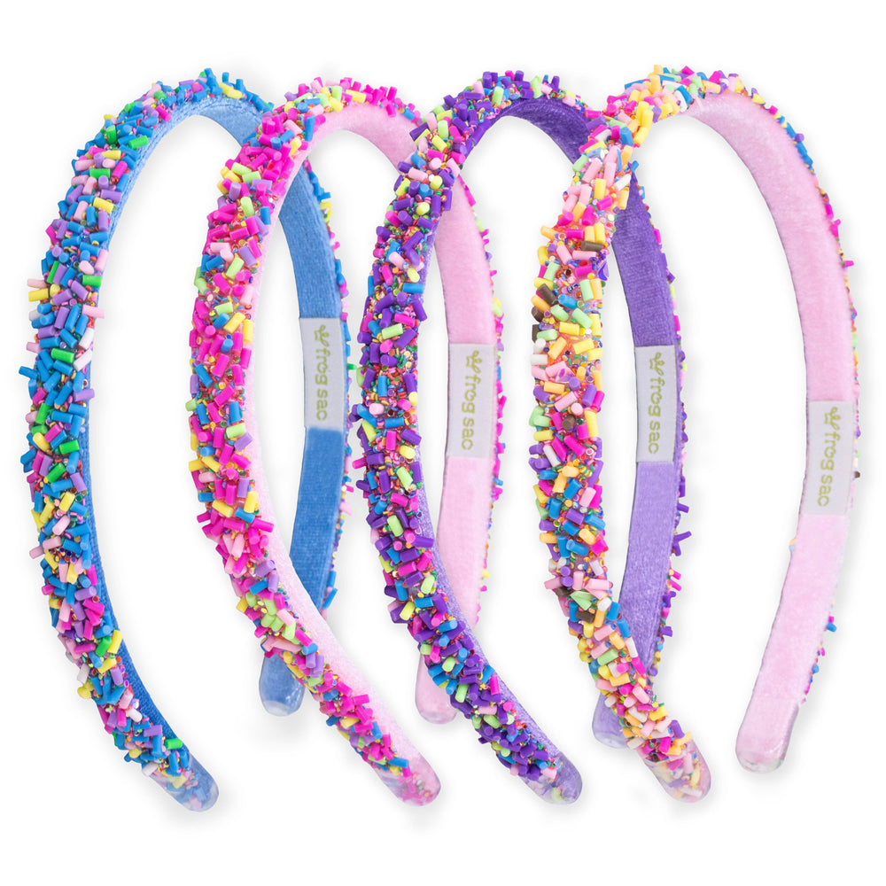 Thin Sprinkles Headband, Assorted Colors