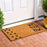 Vertical Wipe Your Paws 17" x 29" Coir Non-Slip Doormat