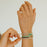 K'lani "Reflect" Gold Wave with Beachy Neutrals Hair Tie Bracelets