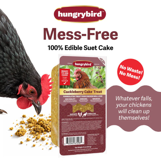 Hungrybird Cackleberry Cake Treat 15oz