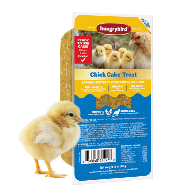 Hungrybird Chick Cake Treat 15oz