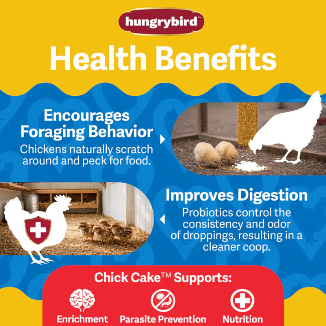 Hungrybird Chick Cake Treat 15oz