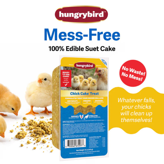 Hungrybird Chick Cake Treat 15oz