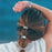 K'lani "Wonder" Soft Creams & Blues with Pearls & Gold Hair Tie Bracelets