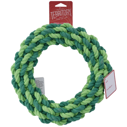 Territory Wreath Braided Rope Dog Toy