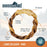 Dogginstix Braided Lamb Collagen Ring Dog Chew
