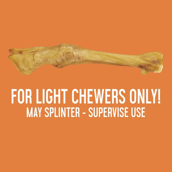 Dogginstix Odor-Free Lamb Foot Dog Chew