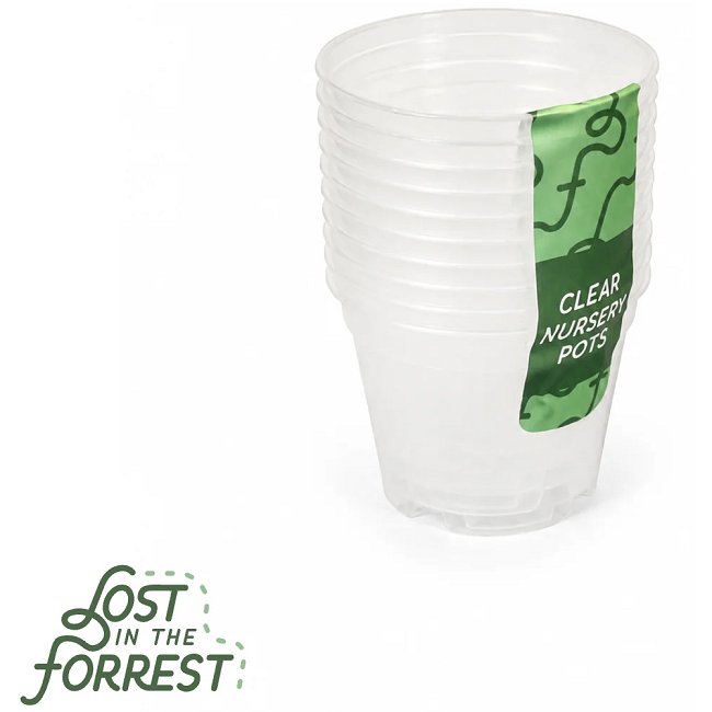 Nursery Pots - Clear Plastic