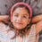 Chunky Puffy Sprinkles Headband, Light Blue