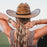K'lani "Stride" Turquoise with Gold Cowboy Boot Hair Tie Bracelets