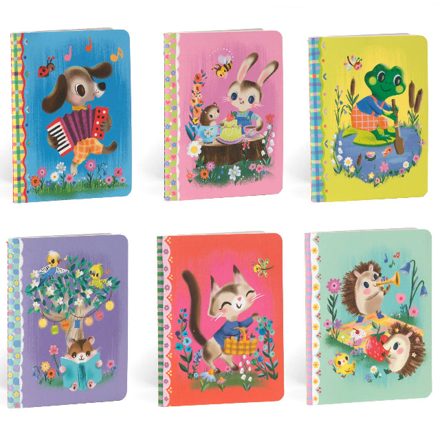 eeBoo Tiny Journal, Assorted Pet Designs