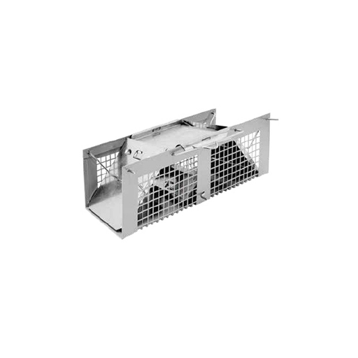 2 Door Live Animal Cage Trap, Small, 3.25 x 10 x 10 In.