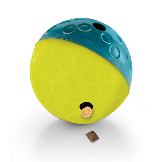 Treat Tumble Interactive Puzzle Dog Toy, Blue, Small